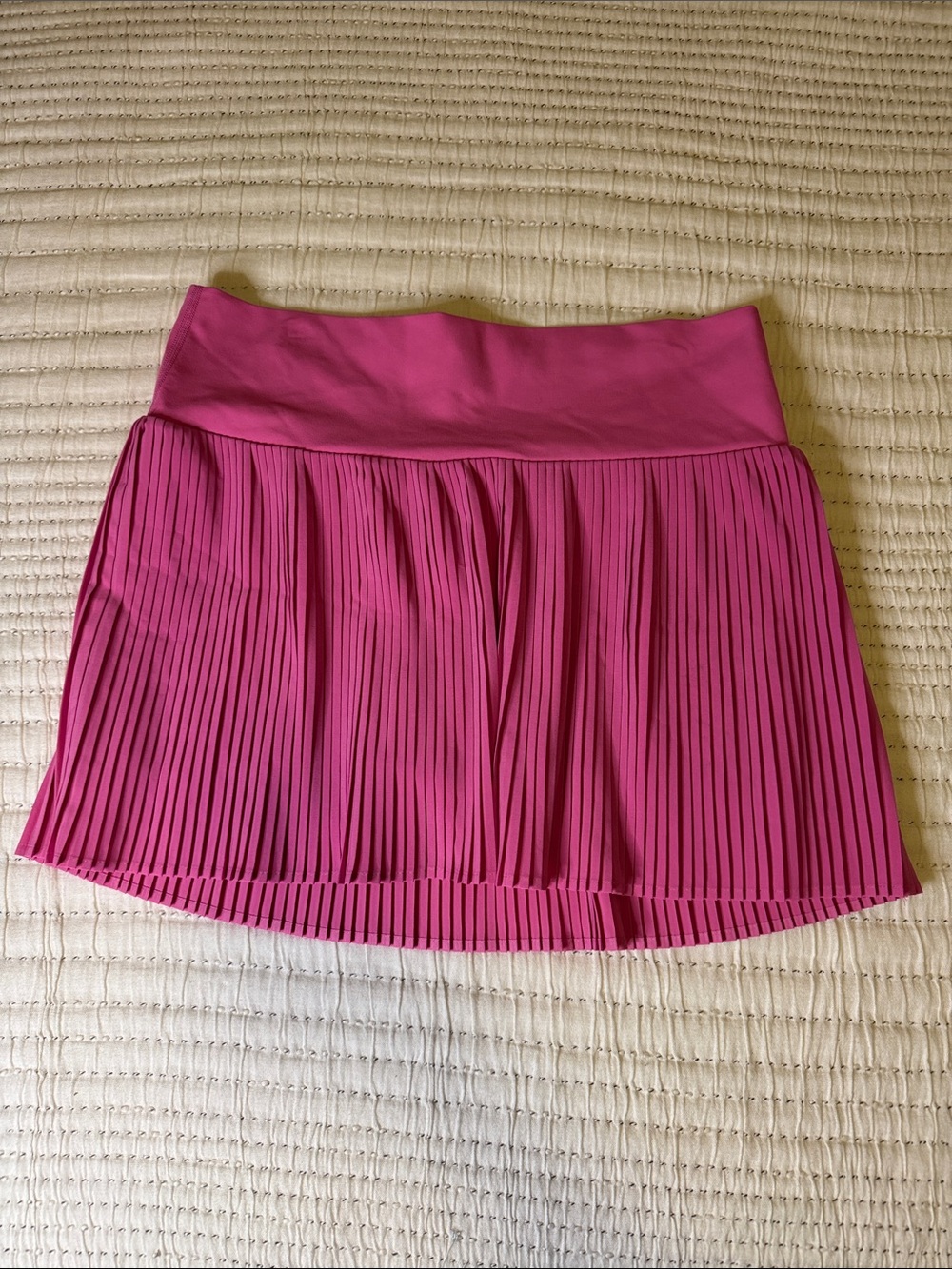 JoyLab Fuchsia Pleated Mini Skirt